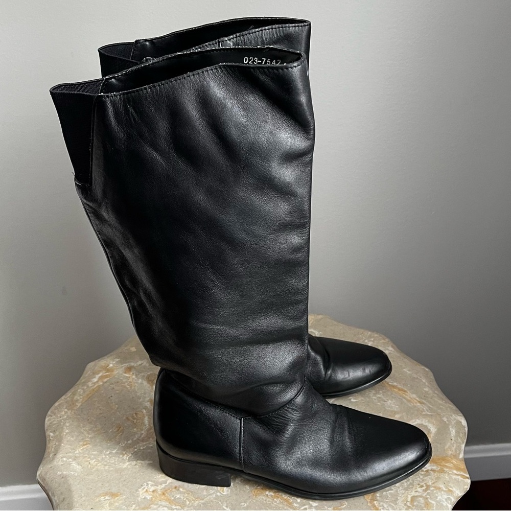 Black Leather Women’s 8 M Boots
